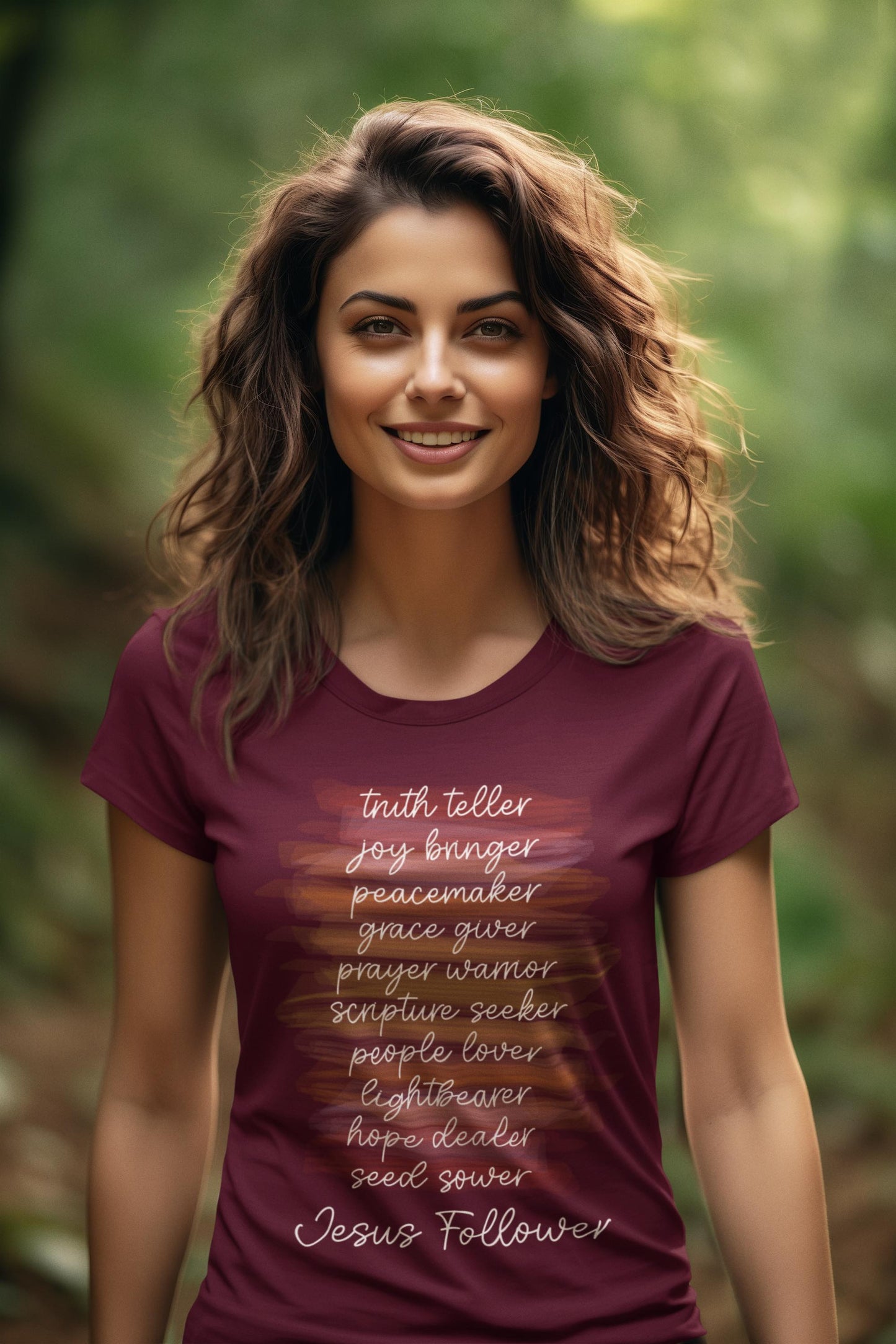 Jesus Follower Ladies T-Shirt, Biblical Tees for Moms, Godly Gifts for Her, Trendy Church Outfits, Casual Sunday Shirt, Christian Bestseller