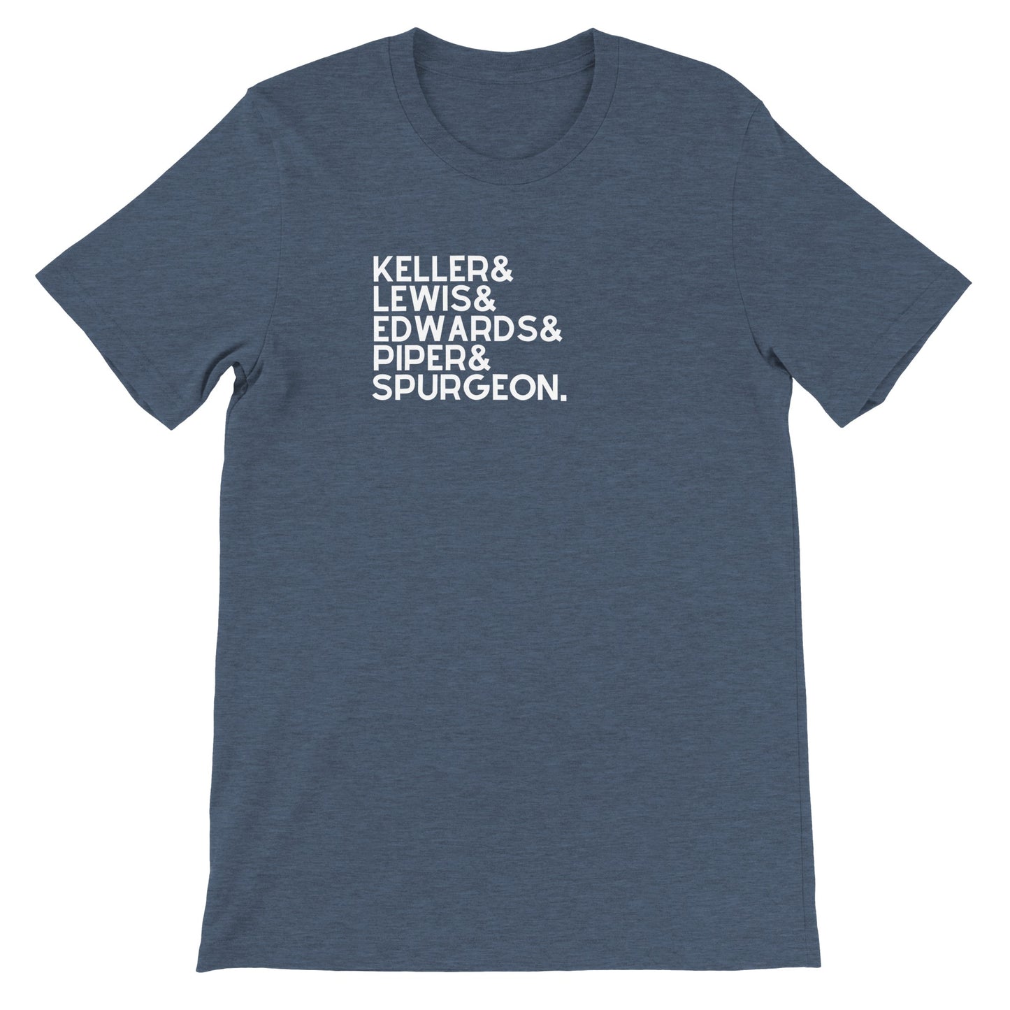 Famous Bible Theologians Shirt Christian Men's T-Shirt