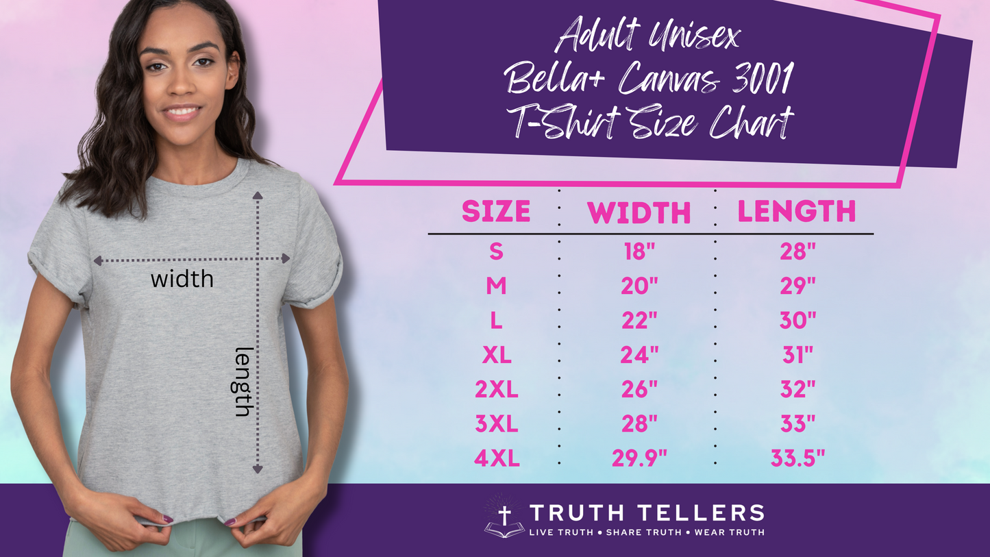 Think Eternally Corinthians 4:18 Christian Women's T-Shirt | Unisex Fit Crewneck