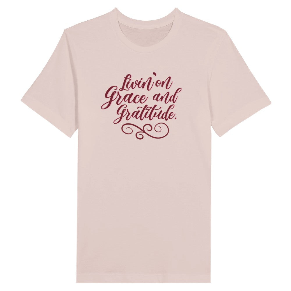 Grace and Gratitude Shirt, Grace Gifts for Her, Spiritual Quotes Shirt, Bible Sayings Tshirt, Gratitude Shirt for Her, Christian Best Seller, Basic Womens Faith T, Faith Apparel Gifts for Her