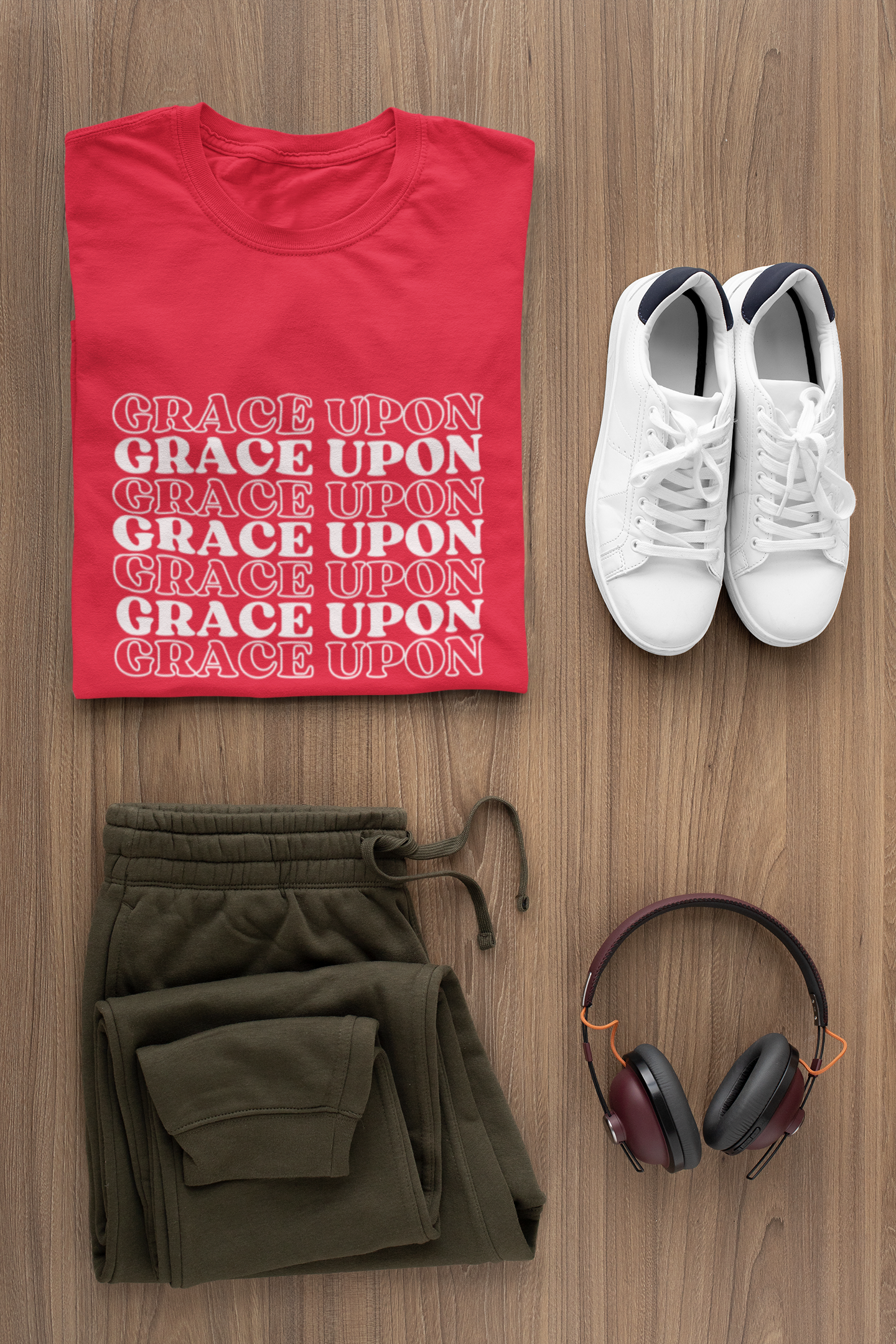 Grace Upon Grace Tshirt, Hipster Christian, Grace Gifts for Her, Church Friend Gift, Retro Grace Shirt, Repeating Words Shirt, Grow in Grace